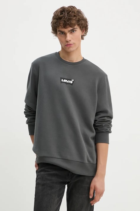Μπλούζα Levi's χρώμα: γκρι