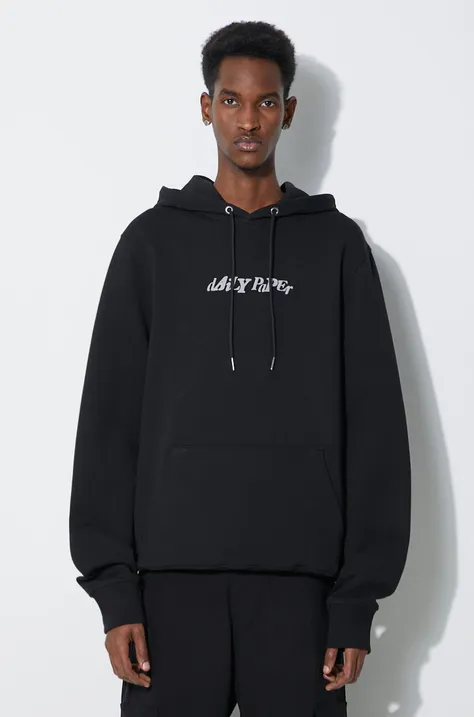 Daily Paper cotton sweatshirt Unified Type Hoodie men's black color 2411116