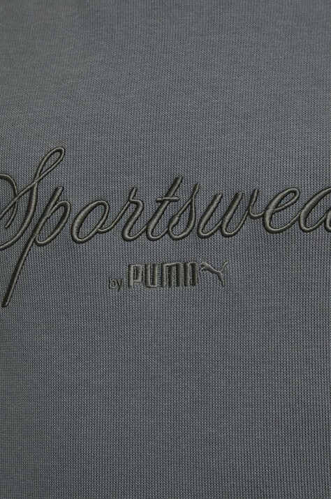 Кофта Puma — SS24-BLM0T4, сірий — фото 5