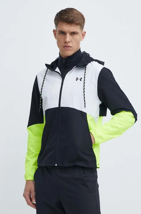 Under Armour giacca antivento Legacy colore bianco