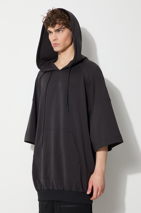 Кофта A.A. Spectrum Arlington Hoodie мужская цвет чёрный с капюшоном однотонная 81241215
