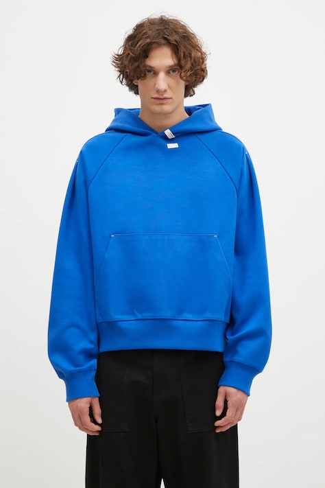Кофта Ader Error Hoodie чоловіча з капюшоном однотонна BN01SSHD0101
