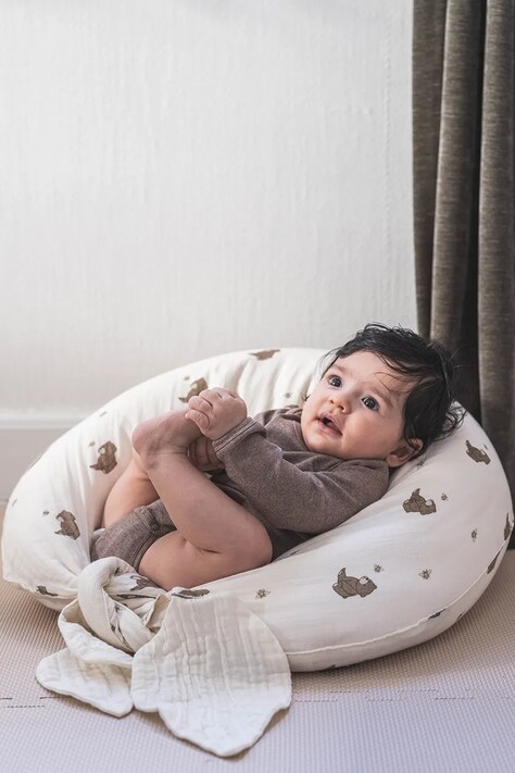 That's mine body niemowlęce bawełniane brązowe 020118