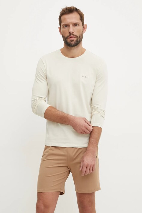 Longsleeve BOSS χρώμα: πράσινο, 50515389
