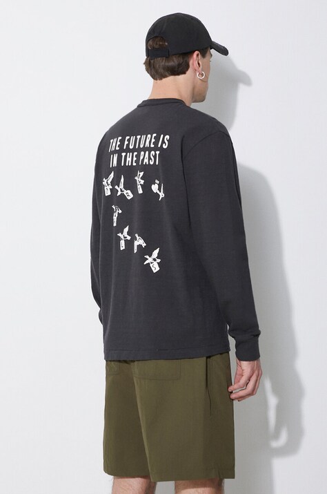 Human Made top a maniche lunghe in cotone Graphic Longsleeve colore nero HM27CS012