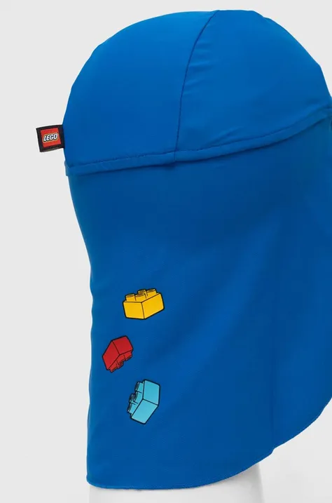 Lego czapka z daszkiem dziecięca X Lego Duplo kolor niebieski z nadrukiem