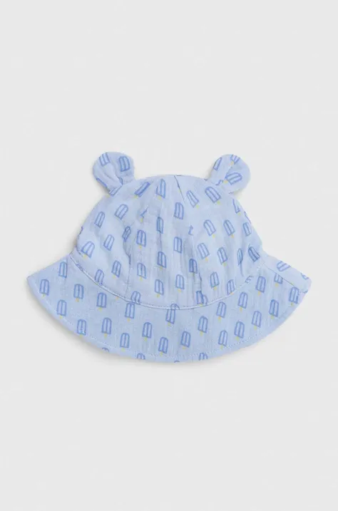 Pamučni šešir za bebe United Colors of Benetton pamučni