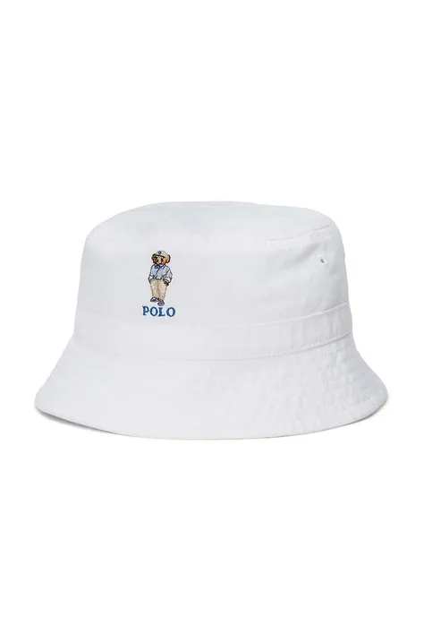 Детская хлопковая шляпа Polo Ralph Lauren хлопковый 320945504001