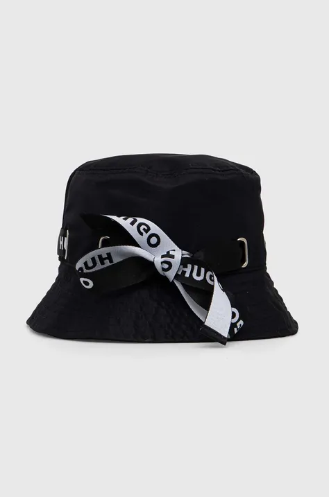HUGO kapelusz kolor czarny 50506222