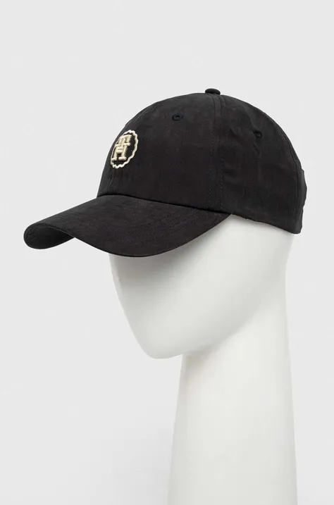 Καπέλο Tommy Hilfiger χρώμα: μαύρο