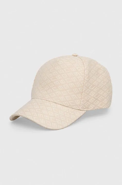 Καπέλο Guess χρώμα: μπεζ