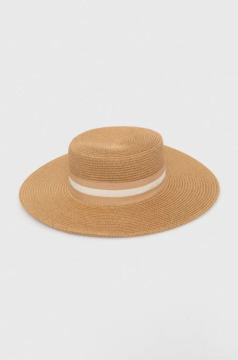 Καπέλο Aldo TALAMAERIA χρώμα: μπεζ, TALAMAERIA.280