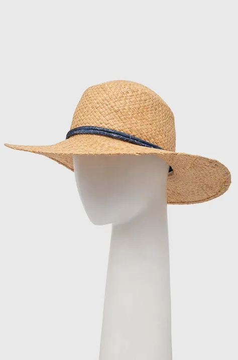 Καπέλο Lauren Ralph Lauren χρώμα: μπεζ