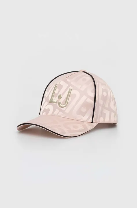 Liu Jo baseball sapka rózsaszín, mintás