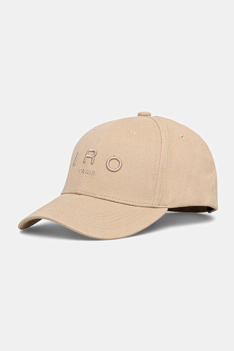 Хлопковая кепка IRO цвет чёрный с аппликацией WF90GREB