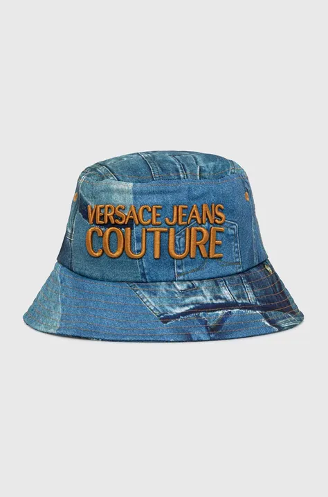 Bombažni klobuk Versace Jeans Couture 76HAZK06 ZG266