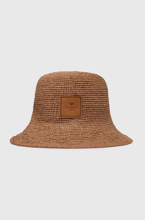 Шляпа Weekend Max Mara цвет коричневый
