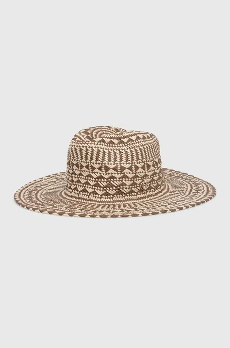 Шляпа Guess FEDORA цвет коричневый AW9495 COT01