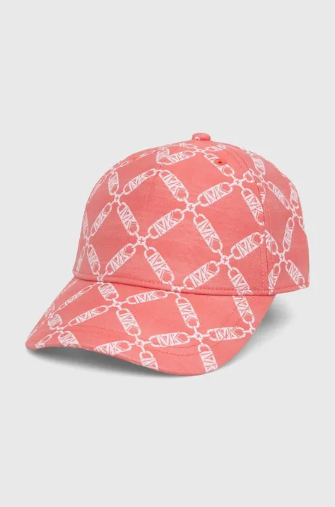 Καπέλο MICHAEL Michael Kors χρώμα: ροζ