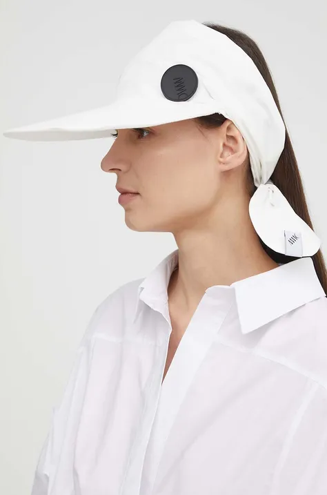 Βαμβακερό καπέλο του μπέιζμπολ MMC STUDIO χρώμα: άσπρο, FELIA.HAT