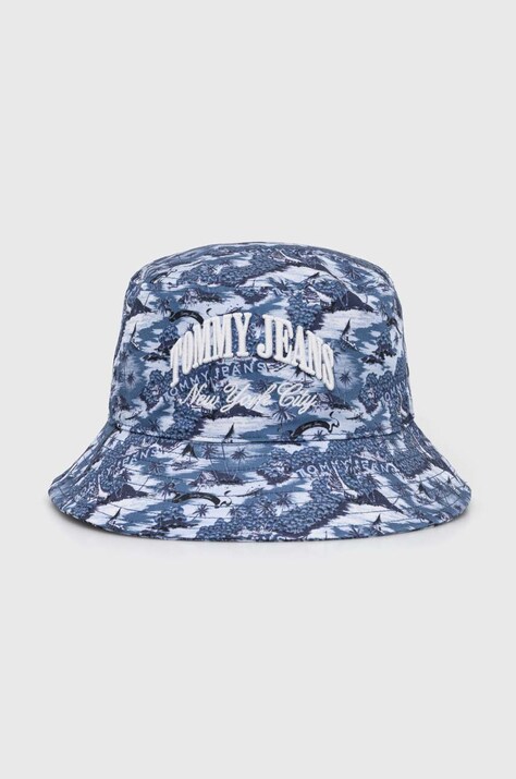 Bavlnený klobúk Tommy Jeans bavlnený,AW0AW16227
