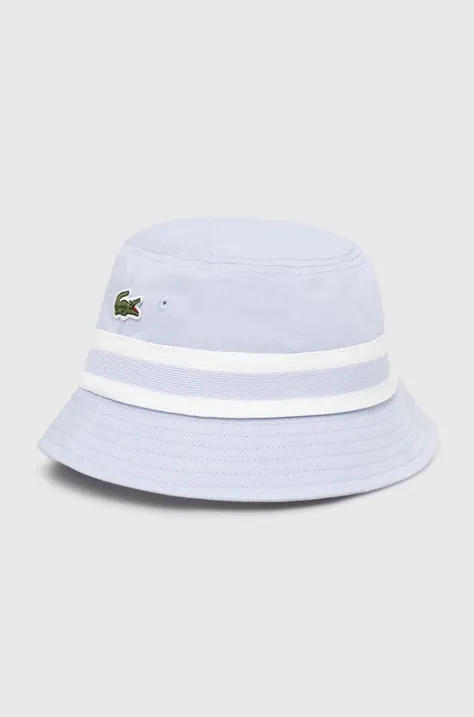 Pamučni šešir Lacoste pamučni