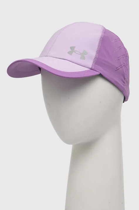Καπέλο Under Armour Iso Chill Launch χρώμα: μοβ