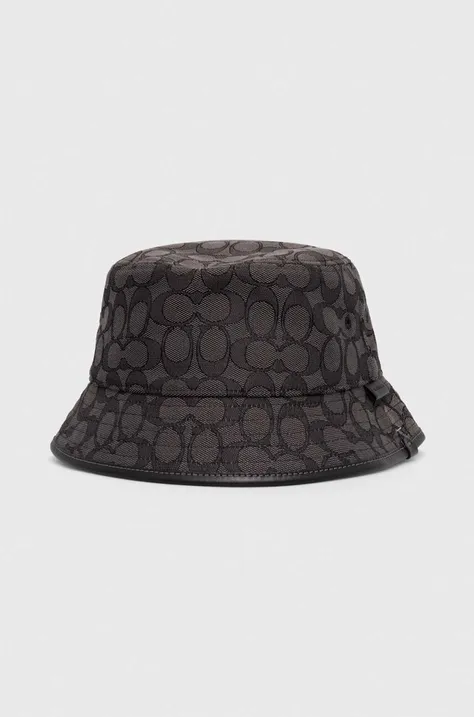 Шляпа Coach цвет чёрный