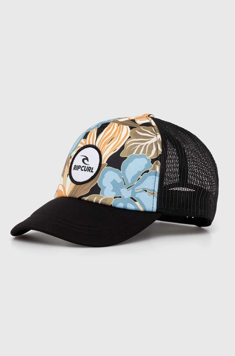 Rip Curl baseball sapka fekete, mintás