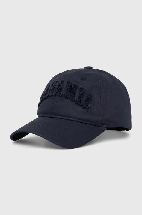 Βαμβακερό καπέλο του μπέιζμπολ La Mania χρώμα: ναυτικό μπλε, MONO