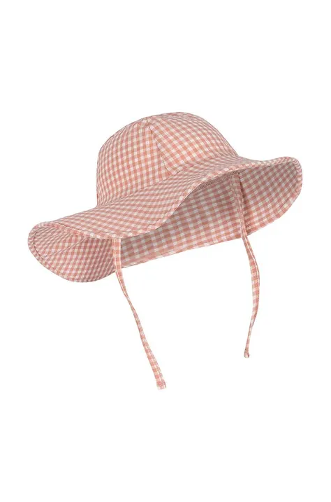 Детская шляпа Konges Sløjd цвет розовый