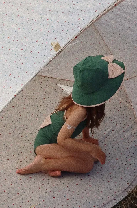 Dječji šešir Konges Sløjd boja: zelena