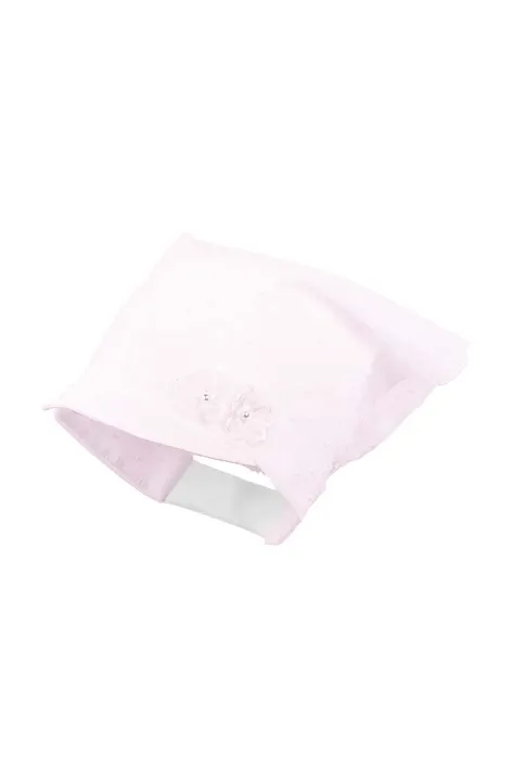 Παιδικό μαντήλι Jamiks CECILE χρώμα: ροζ