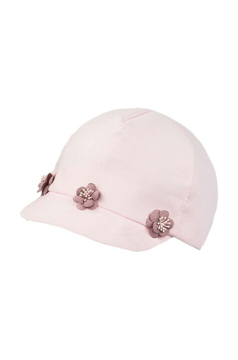 Jamiks cappello con visiera in cotone bambini LUCIE colore rosa con applicazione