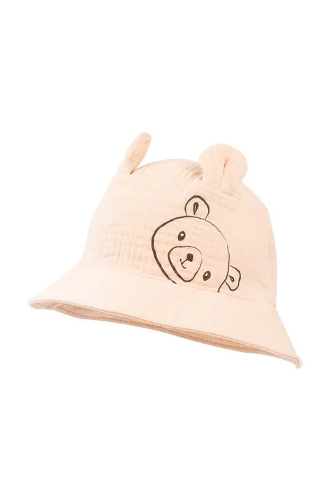 Παιδικό βαμβακερό καπέλο Jamiks VISERYS χρώμα: ροζ