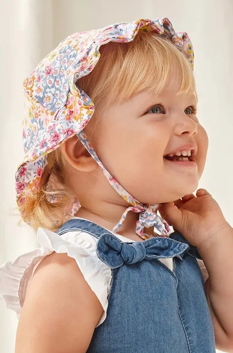 Dječji pamučni šešir Mayoral boja: ružičasta, pamučni