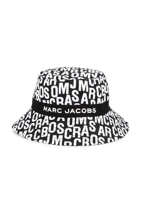 Marc Jacobs pălărie din bumbac pentru copii culoarea negru, bumbac