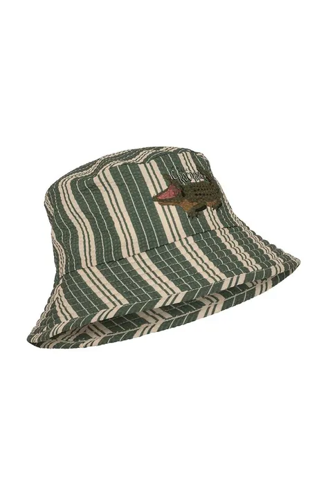 Παιδικό καπέλο Konges Sløjd χρώμα: πράσινο