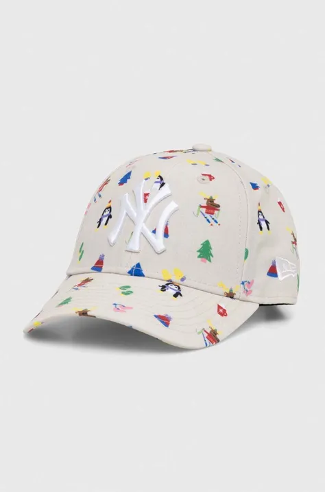 New Era czapka z daszkiem dziecięca NEW YORK YANKEES wzorzysta