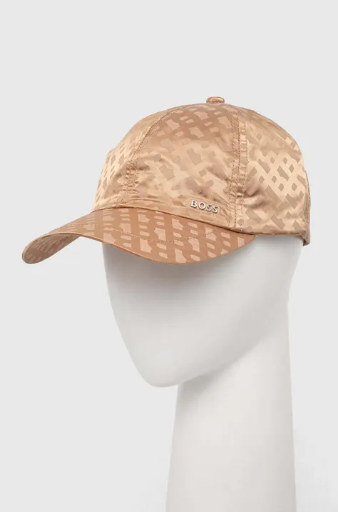 Καπέλο BOSS χρώμα: μπεζ