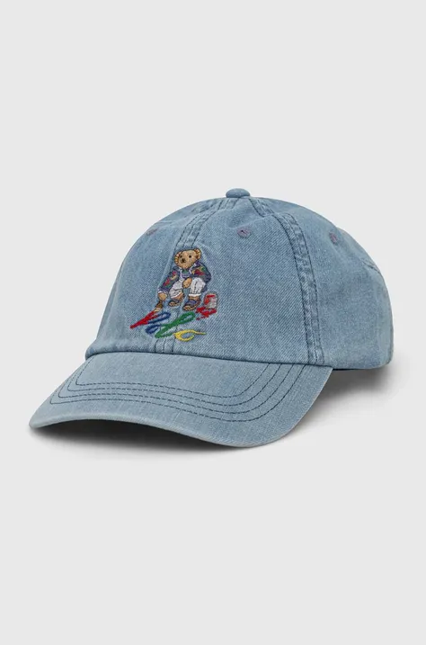 Βαμβακερό καπέλο του μπέιζμπολ Polo Ralph Lauren