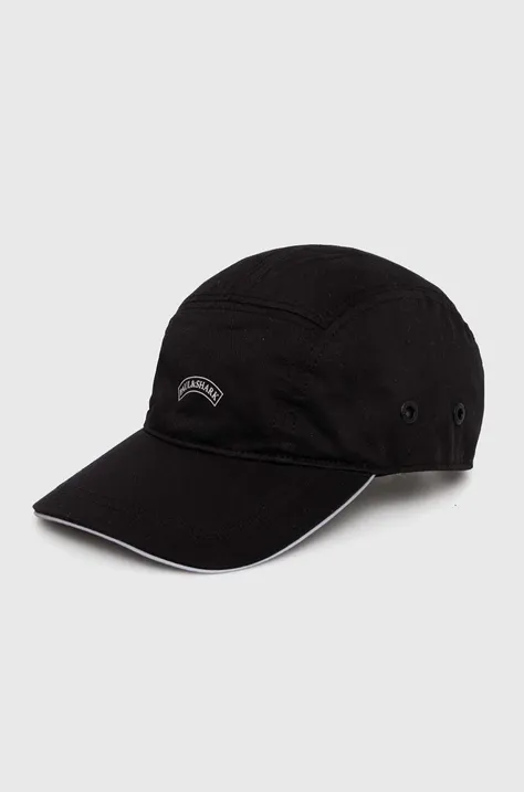 Βαμβακερό καπέλο του μπέιζμπολ Paul&Shark χρώμα: μαύρο