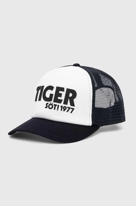 Kapa sa šiltom Tiger Of Sweden boja: tamno plava, s tiskom