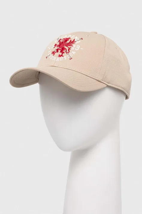 Καπέλο Aeronautica Militare χρώμα: μπεζ