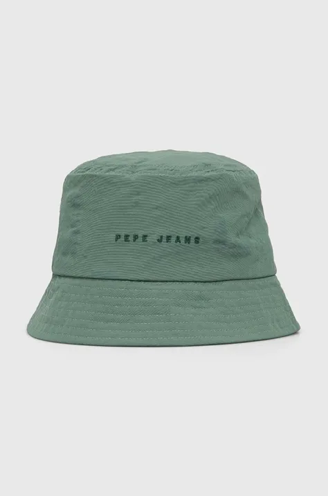 Pepe Jeans kapelusz kolor zielony