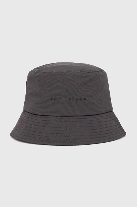 Шляпа Pepe Jeans цвет серый