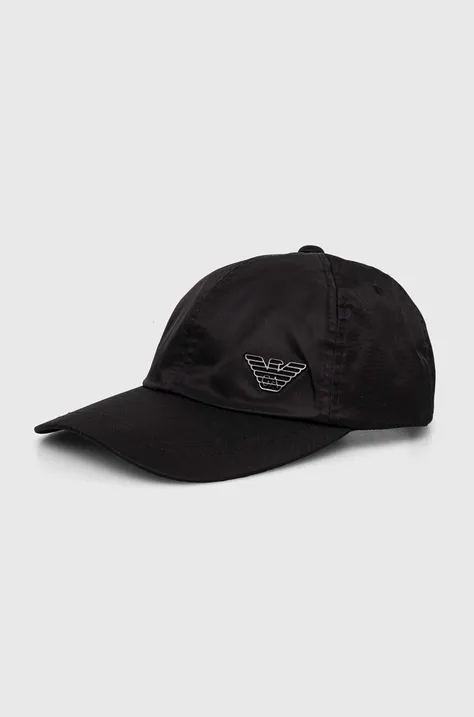 Καπέλο Emporio Armani χρώμα: μαύρο