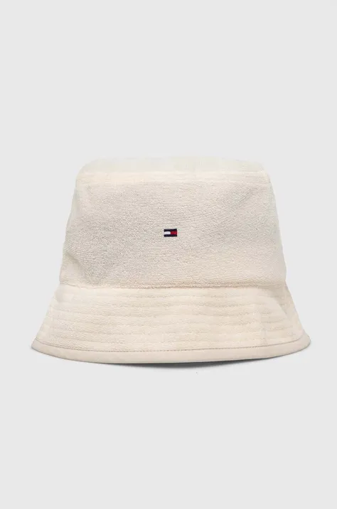 Καπέλο Tommy Hilfiger χρώμα: μπεζ, AM0AM12149