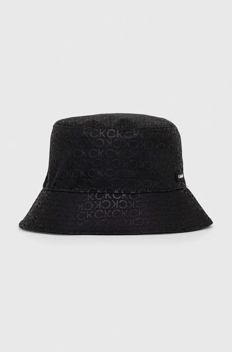 Шляпа Calvin Klein цвет чёрный