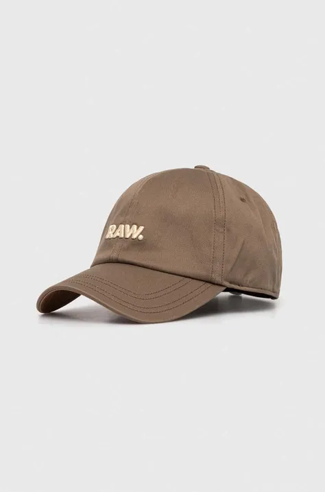 Καπέλο G-Star Raw χρώμα: μπεζ